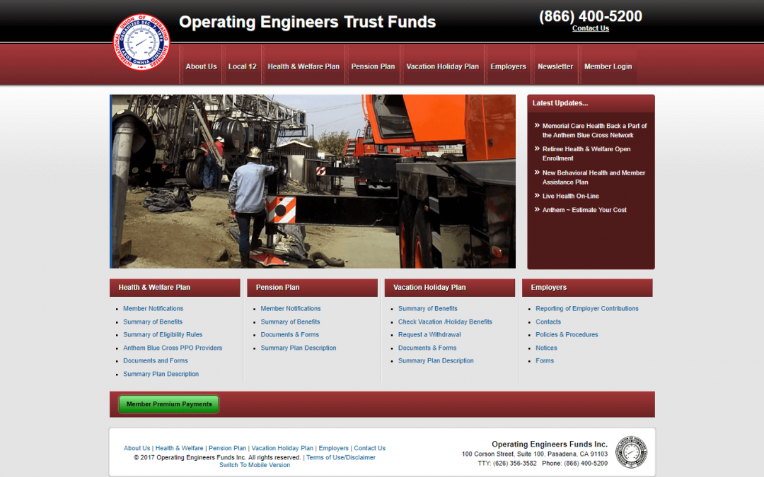 Operating Engineers Funds Inc